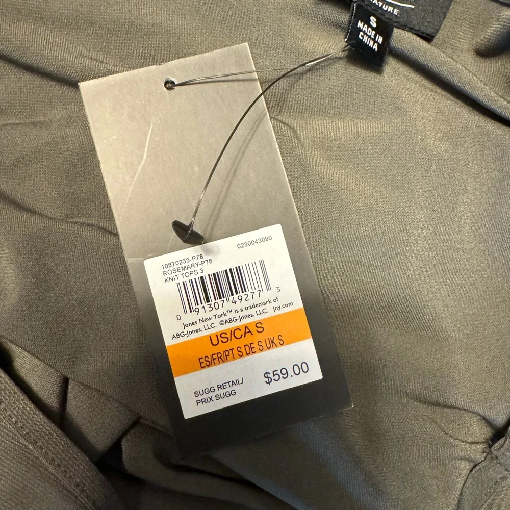 Jones New‎ York Shirt SZ SM NWT